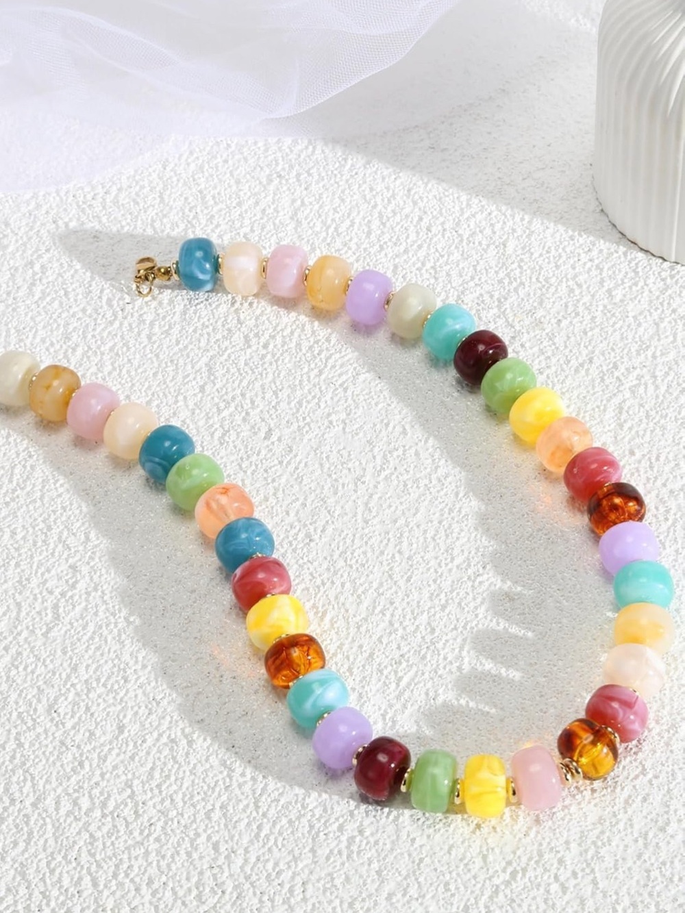 Beaded Colorful Necklace NEW